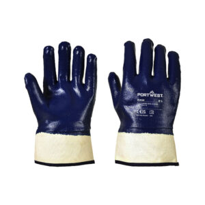 A302 - Nitrilo cubierto totalmente, puño de seguridad