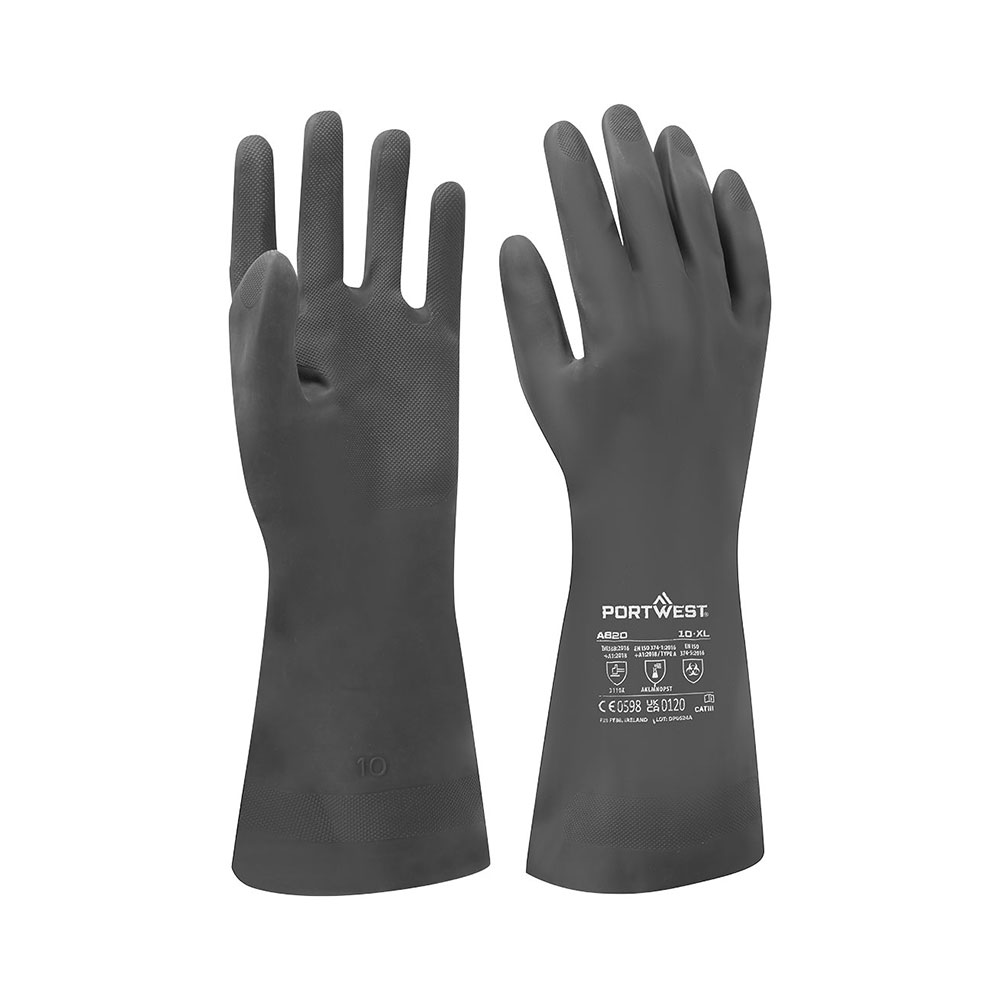 A820 - Guante químico de Neopreno